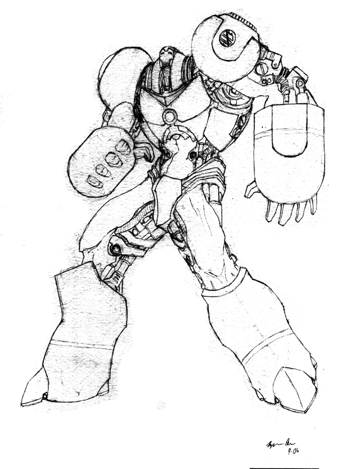 Ironman Hulk Buster - Free Colouring Pages