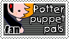 Stamp: Potter puppet fan by Arthyem