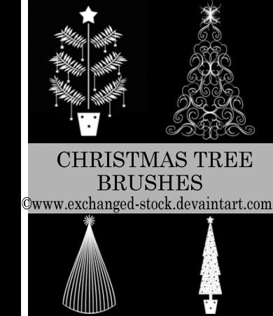 Christmas TwEeE Brushes by `exchanged-stock