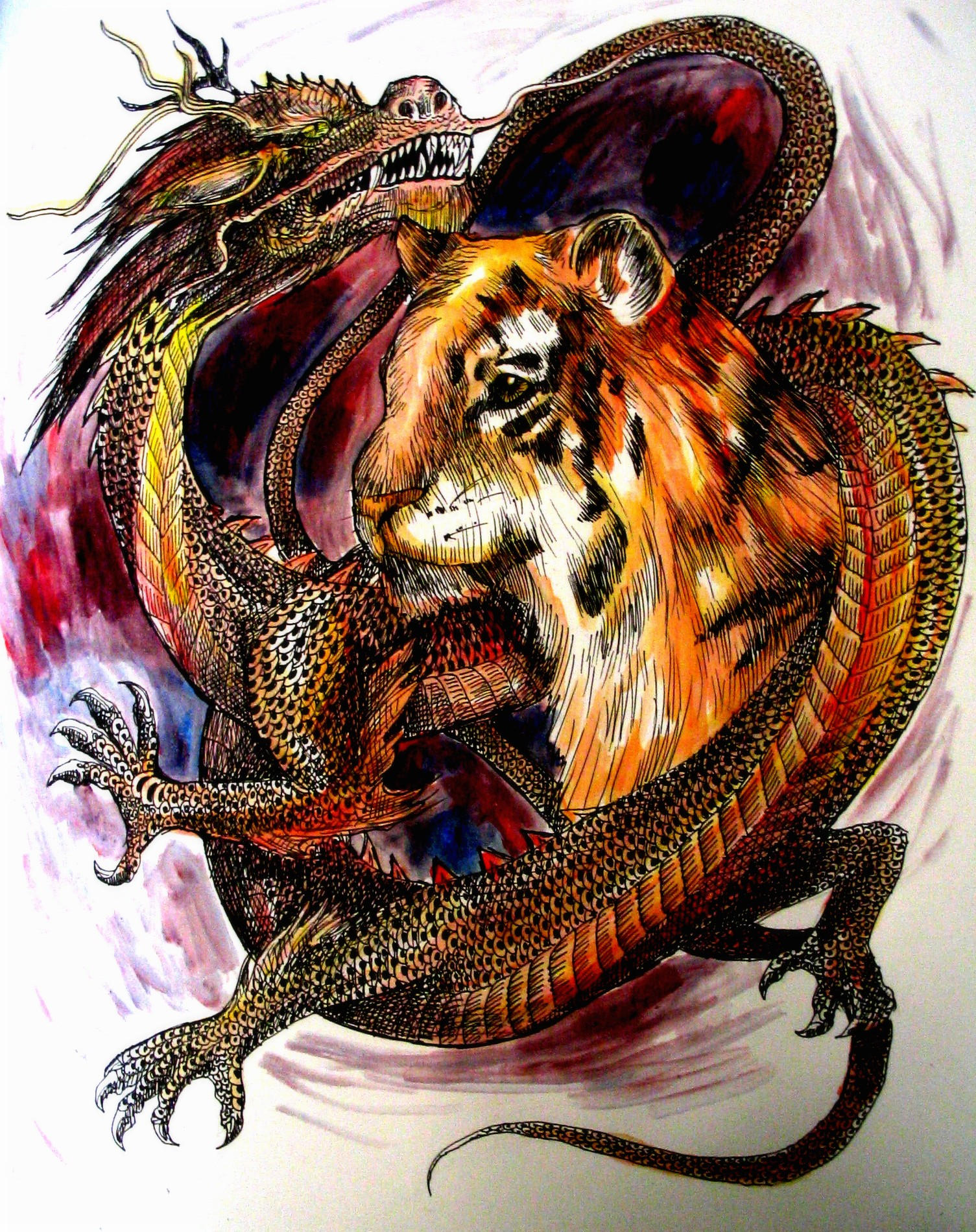 Dragon And Tiger
