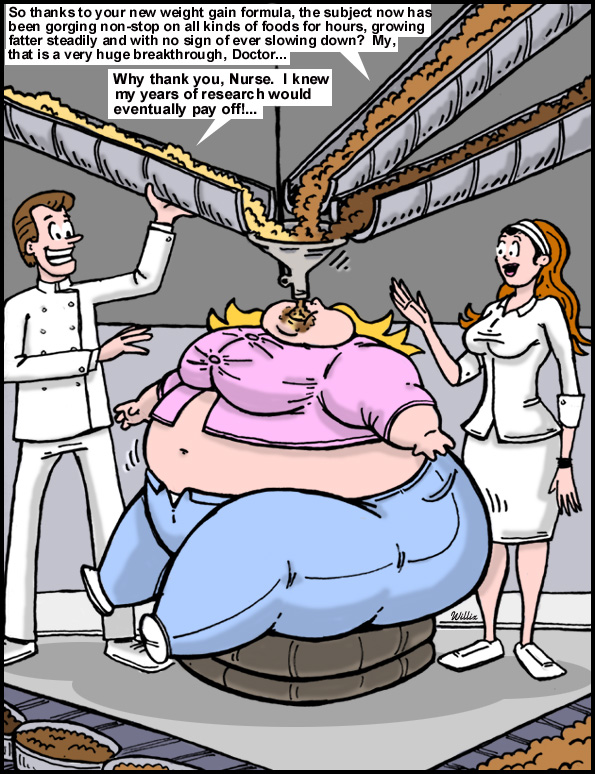 Bbw weight gain comics