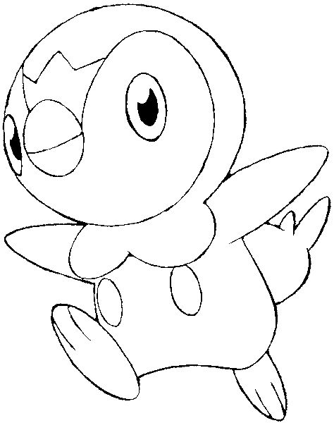 coloring pages pokemon piplup - photo #13