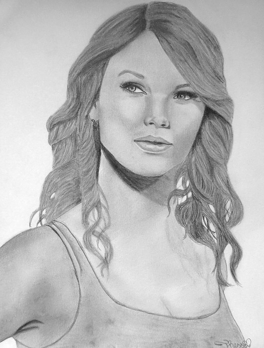 Taylor Swift by Thessa-drawings on DeviantArt