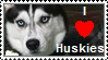 Huskies Stamp by xXDarknessShadowXx
