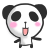 Panda Emoji-02 (Cute Waving) [V1]