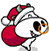 Cow Emoji-01 (Santa)