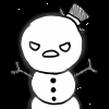 Snowman (f* happy holidays!) by SrGrafo