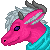 Glitch Icon Commission by DragonsPixels