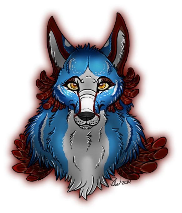 Wolf Character Bust by TheStormUnleashed