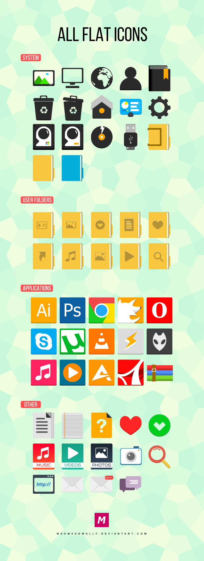 All Flat IconPack Full