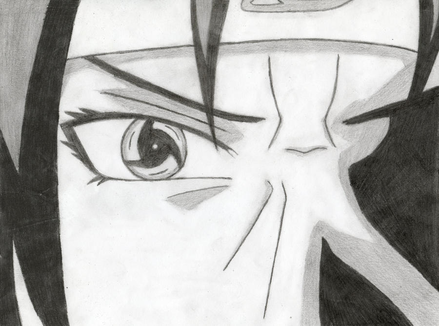 Itachi Uchiha Eyes Drawing