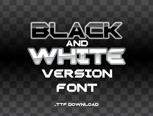 Pokemon Black and White Titlescreen Font