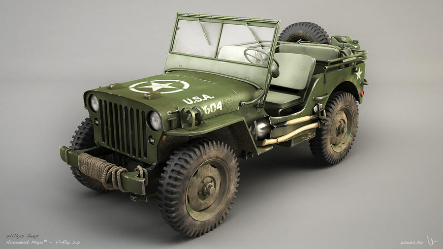 Willys Jeep by zsozs on DeviantArt
