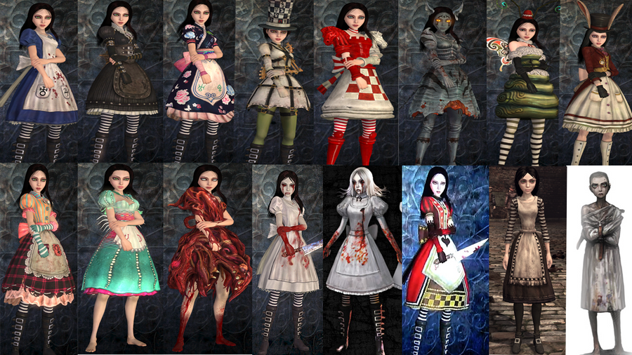 American Mcgee Alice Madness Returns Costumes by NapalmRed on DeviantArt