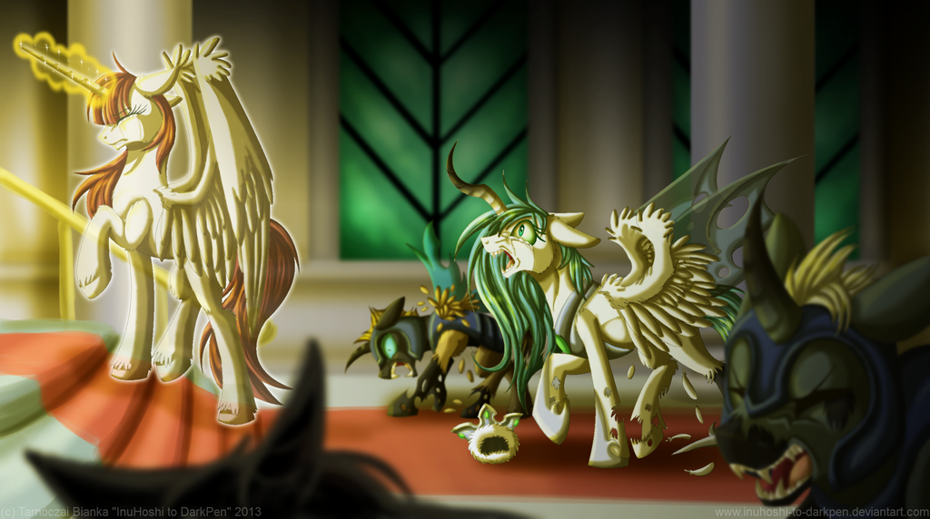 Pony art of the non diabetic variety.  - Page 2 The_cursed_queen_by_inuhoshi_to_darkpen-d6ciact