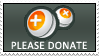 PLEASE DONATE POINTS stamp by KawaiiLizzie