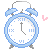 Blue Alarm Clock Avatar by Kezzi-Rose