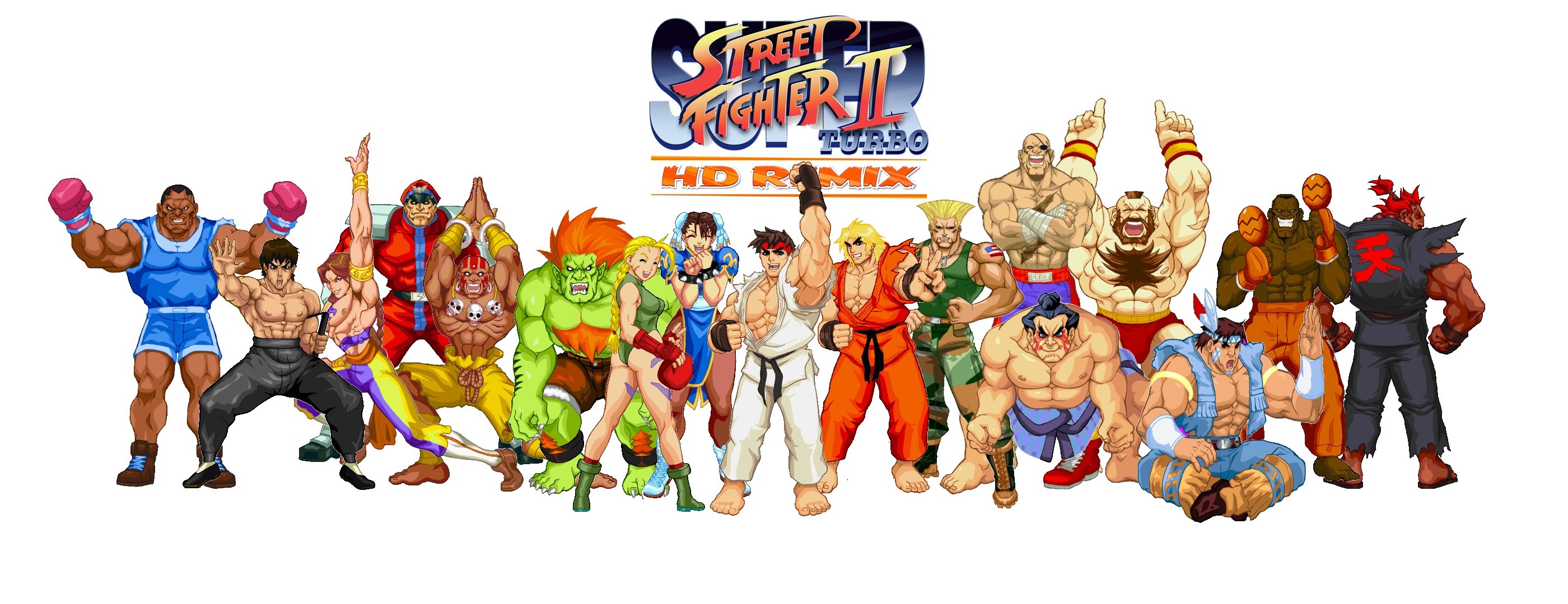 Super Street Fighter 2 turbo hd remix by juniorbunny