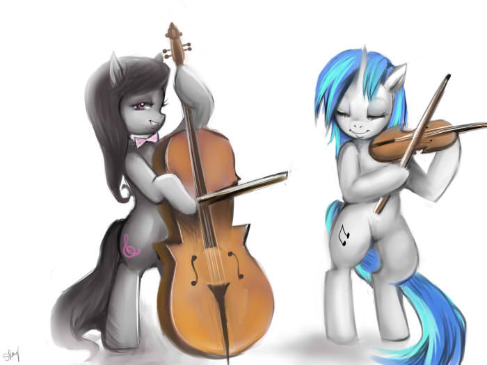 commission__octavia_and_vinyl_scratch_by