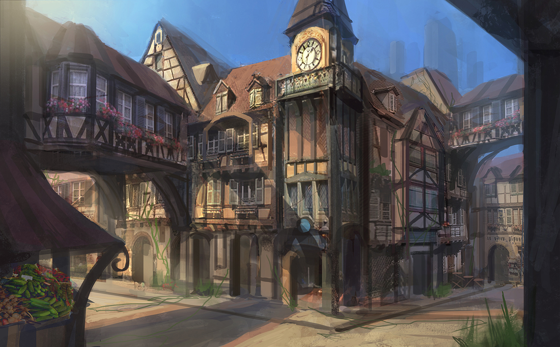 Fantasy RPG Town by e-mendoza on DeviantArt