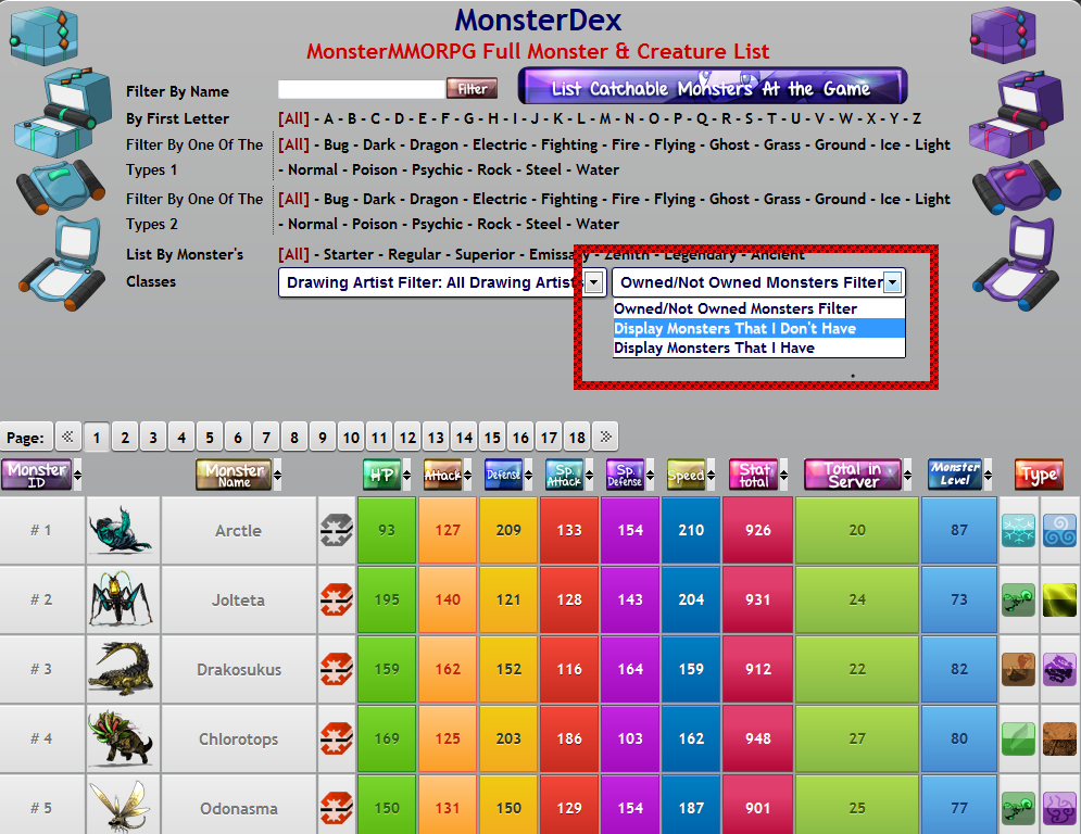 [Image: new_filtering_feature_monster_mmorpg_by_...6n6n3m.png]