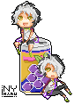 Pixel Jirou and Daichi by nyharu