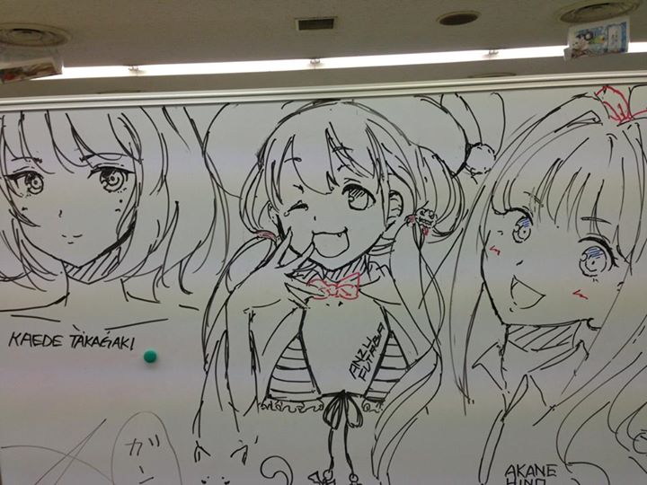 drawing on the whiteboard by kamimu000 on DeviantArt