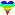 Rainbow animated heart