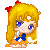 Sailor Venus Pixel by BunniiChan