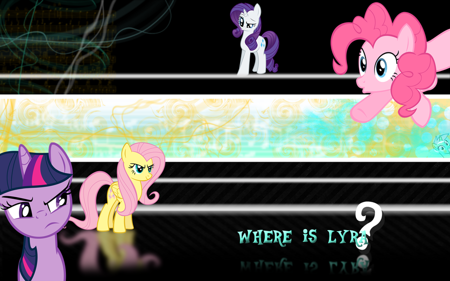 [Obrázek: fim__where_is_lyra__by_milesprower024-d4adal3.png]
