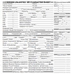 Heroes Unlimited Legal Character Sheets by MADMANMIKE