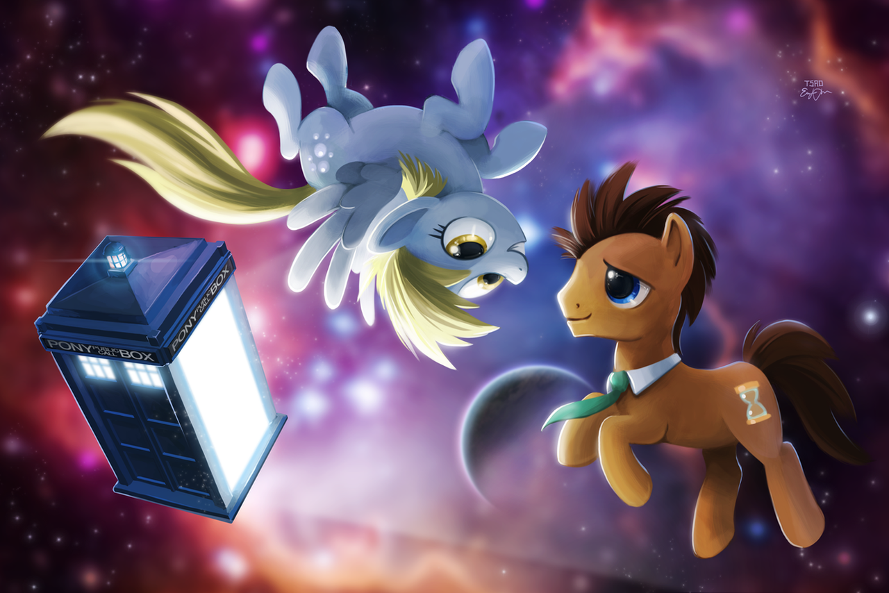 [Obrázek: mlp__the_doctor_and_companion_by_tsaoshin-d68trgo.png]