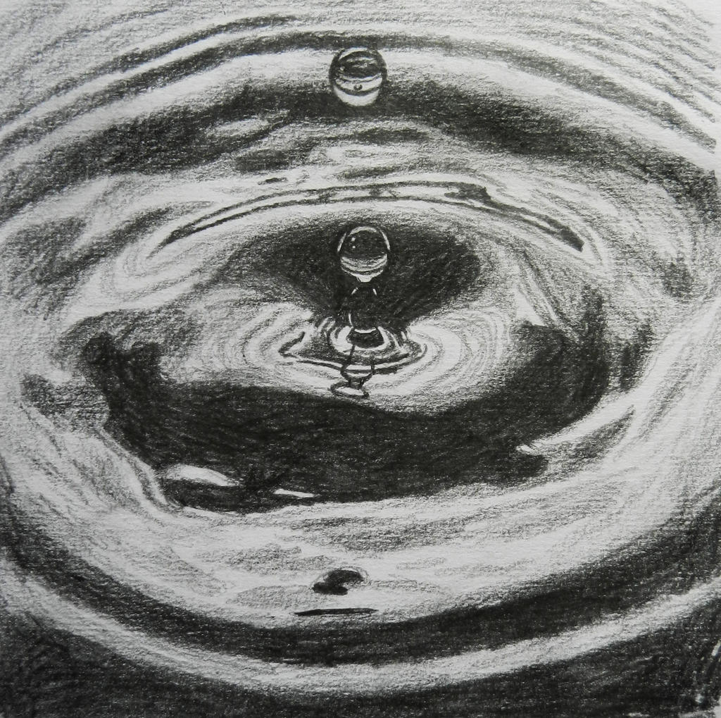 Drop in Water pencil sketch by doodle103 on DeviantArt