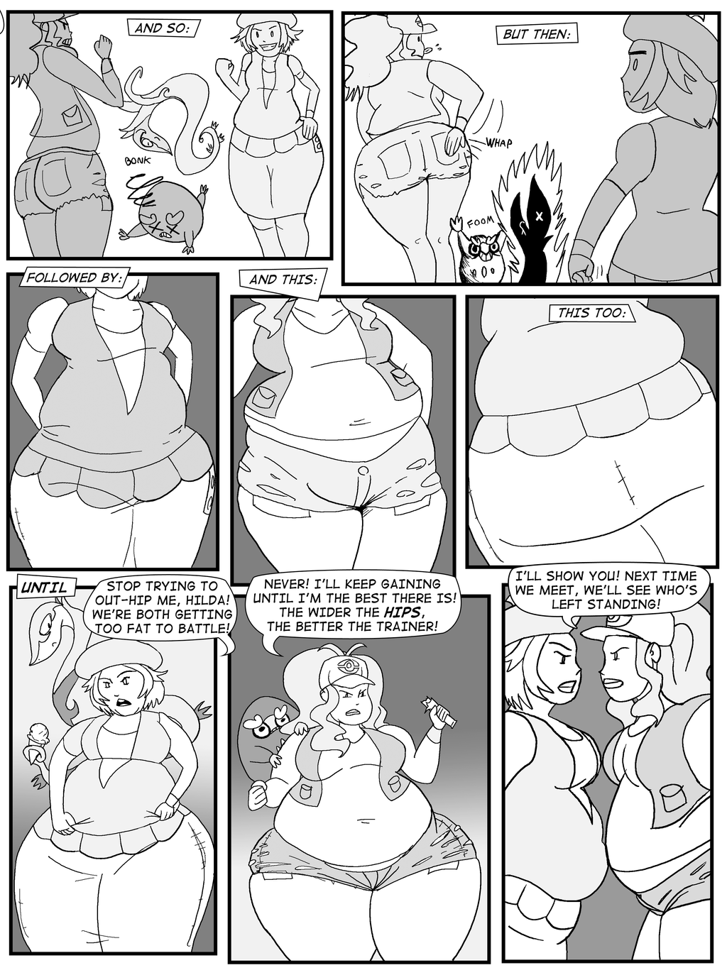 male weight gain comics
