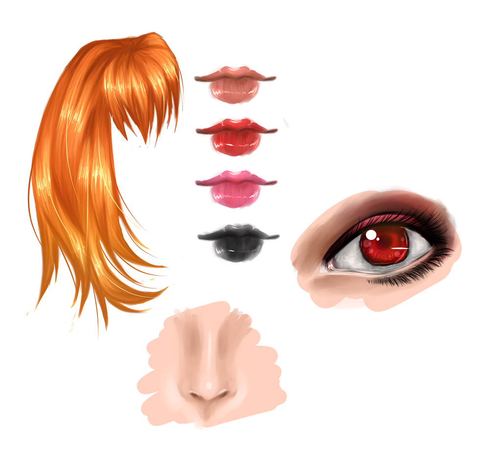 3d Anime nose tutorial~front view by Proxy-Diva on DeviantArt